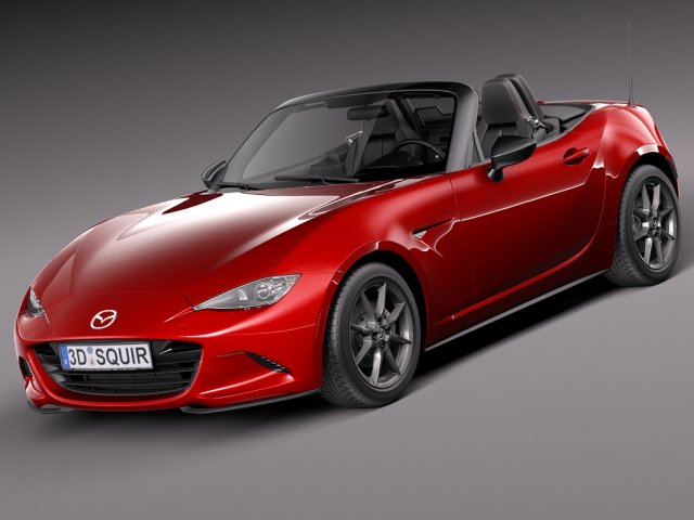 Mazda MX-5 2016 Modello 3D .c4d .max .obj .3ds .fbx .stl .blend 