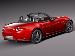 Mazda MX-5 2016 Modello 3D