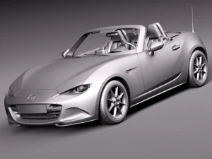 Mazda MX-5 2016 Modelo 3D