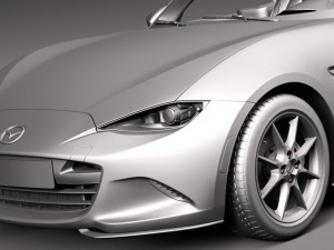 Mazda MX-5 2016 Modello 3D