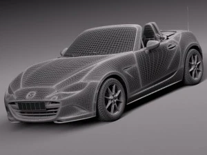 Mazda MX-5 2016 Modelo 3D