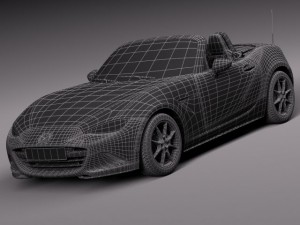 Mazda MX-5 2016 Modello 3D