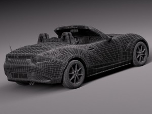 Mazda MX-5 2016 Modello 3D