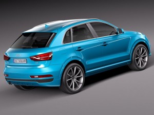 Audi Q3 2015 Modelo 3D