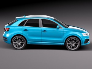 Audi Q3 2015 Modelo 3D