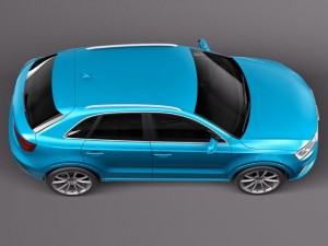 Audi Q3 2015 Modelo 3D