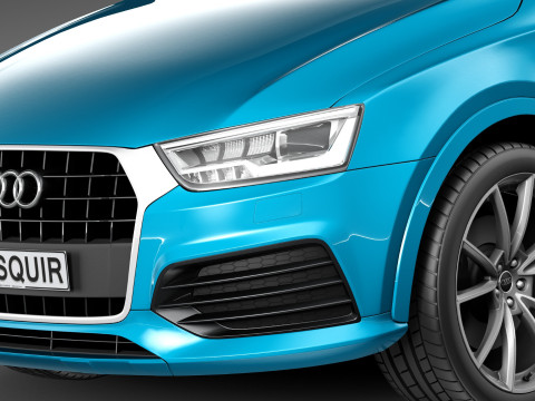 Audi Q3 2015 Modello 3D