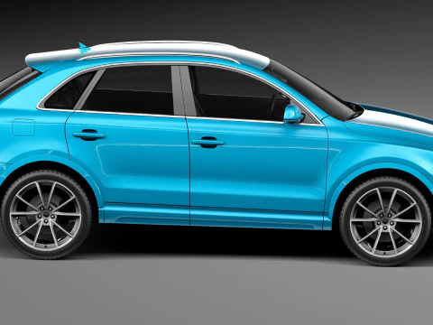 Audi Q3 2015 3D Model