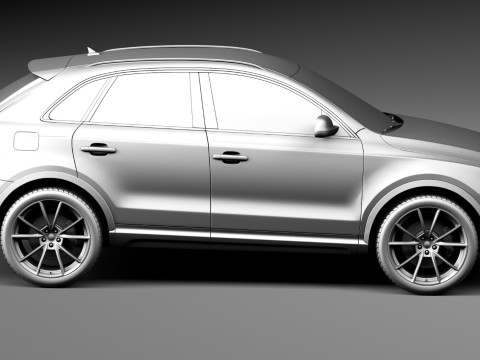 Audi Q3 2015 Modello 3D