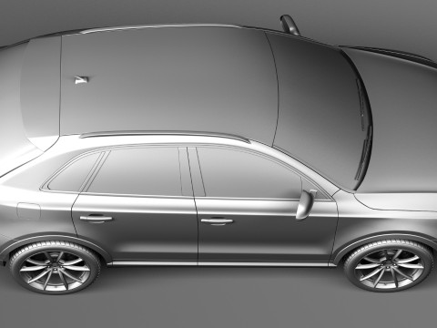 Audi Q3 2015 Modello 3D