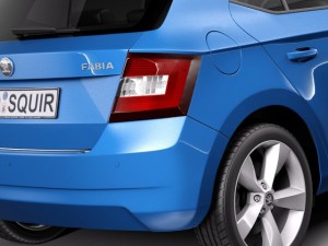 Skoda Fabia 2015 3D-Modell