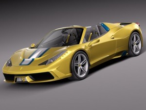 Ferrari 458 Speciale A 2015 Modèle 3D