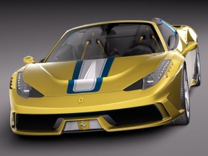 Ferrari 458 Speciale A 2015 3D Model