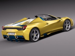 Ferrari 458 Speciale A 2015 3D Model