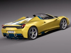 Ferrari 458 Speciale A 2015 3D Model