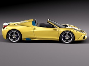 Ferrari 458 Speciale A 2015 3D Model