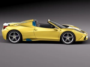 Ferrari 458 Speciale A 2015 3D Model