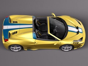 Ferrari 458 Speciale A 2015 3D Model