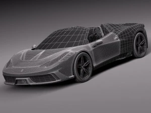 Ferrari 458 Speciale A 2015 3D Model