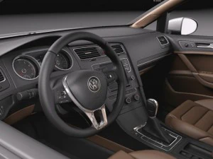 Volkswagen Golf VII R 5-drzwiowy 2015r Model 3D