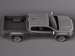 GMC Canyon Doublecab 2015 3D Model