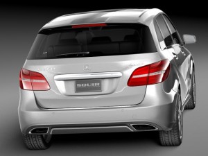Mercedes-Benz B-class 2015 Model 3D