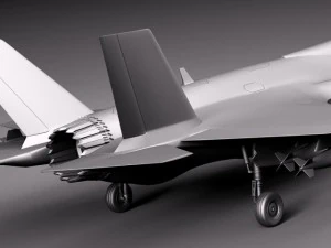 Lockheed Martin F35 Lightning II 3D Model