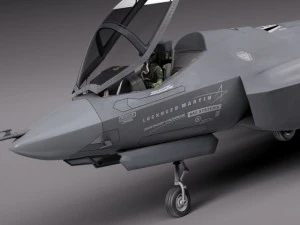 Lockheed Martin F35 Lightning II 3D Model