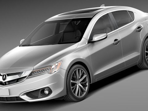 Acura ILX 2016 3D Model