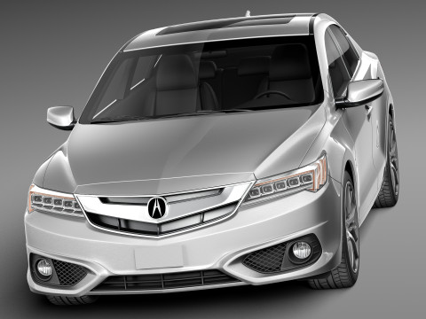 Acura ILX 2016 3D Model