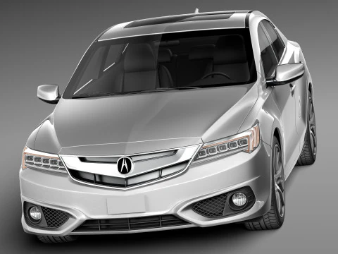 Acura ILX 2016 3D Model