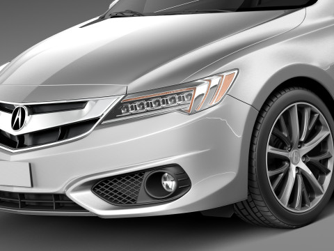 Acura ILX 2016 3D Model