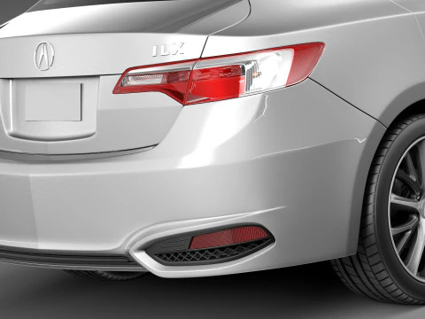 Acura ILX 2016 3D Model