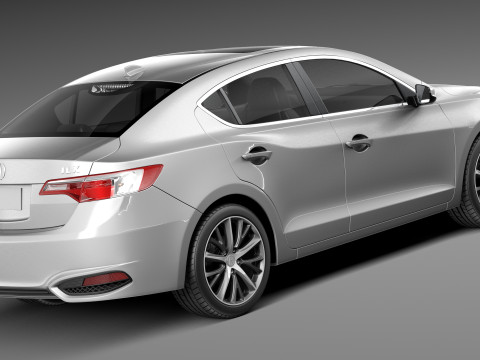 Acura ILX 2016 3D Model