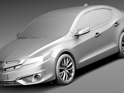 Acura ILX 2016 3D Model
