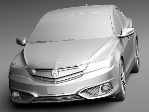 Acura ILX 2016 3D Model