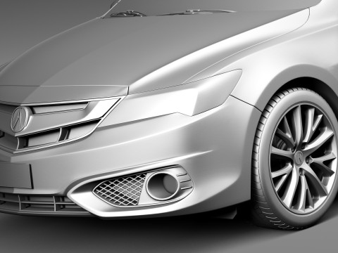 Acura ILX 2016 3D Model