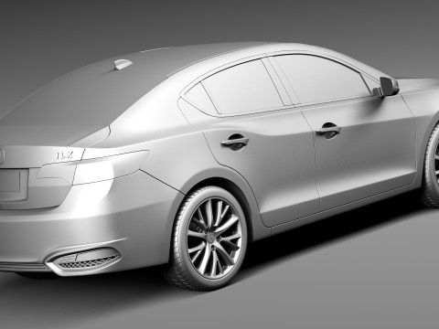 Acura ILX 2016 3D Model