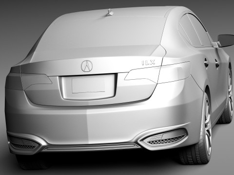 Acura ILX 2016 3D Model