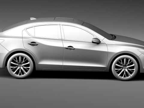 Acura ILX 2016 3D Model