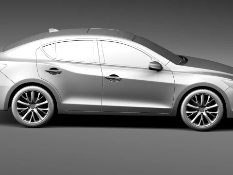 Acura ILX 2016 3D Model