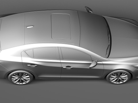 Acura ILX 2016 3D Model