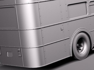 Routemaster London Double Decker Bus Modelo 3D