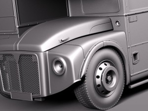 Routemaster London Double Decker Bus Modelo 3D