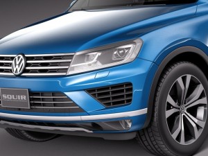Volkswagen Touareg 2015 Modelo 3D