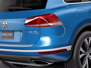 Volkswagen Touareg 2015 Modelo 3D