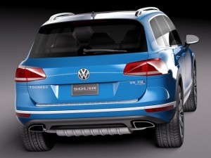 Volkswagen Touareg 2015 Modelo 3D