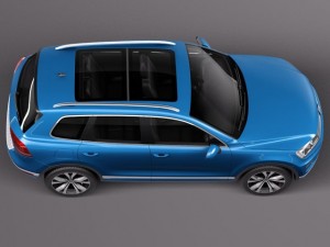 Volkswagen Touareg 2015 Modelo 3D