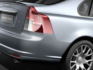 Volvo S40 2008 3D Model