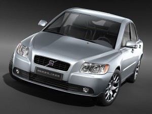 Volvo S40 2008 3D Model